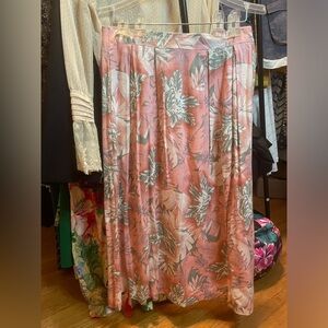 Floral Pink Skirt